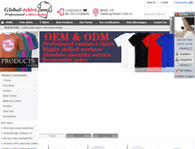 Tablet Screenshot of global-tshirt.com